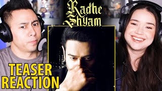 RADHE SHYAM | Prabhas as Vikramaditya | Character Teaser | Pooja Hegde | Radha K Kumar | Reaction!