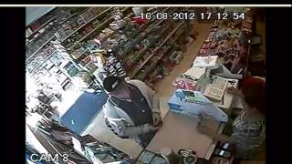 CCTV of Tia suspect Stuart Hazell just minutes before his arrest