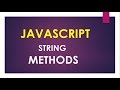 JavaScript tutorial  ep 12: Working with JavaScript string method 2018