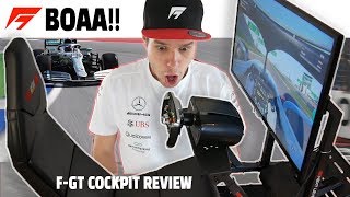 BESTER EINSTEIGER F1 SIM RACING SEAT?! F-GT Cockpit REVIEW | Deutsch/German