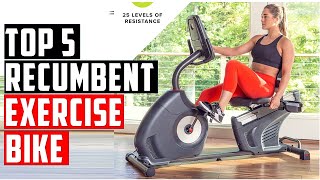 ✅ TOP 5 Best Recumbent Bike of 2022-Exercise Bikes for Home- [ Budget Buyer's Guide ]