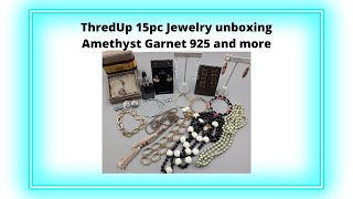 ThredUp 15pc Amethyst Garnet 925 and more