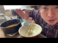 【男飯テロ】寒い朝のサッポロ一番みそラーメン２人前と特製目玉焼き丼が最高すぎた。