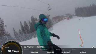 Ilgaz Mountain  snowboarding