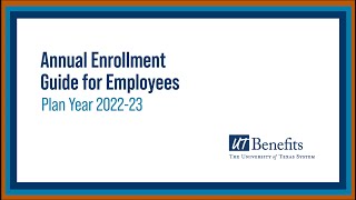 Plan Year 2022-23 Annual Enrollment Guide for Employees