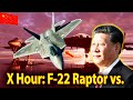 US challenges China! F-22 Raptor in the Taiwan Strait! in search of Chinese J-20 fighters!