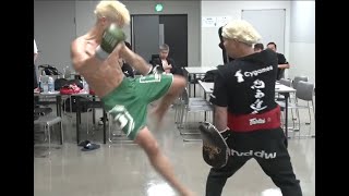 天心の超高速2段蹴り 【RIZIN 切り抜き】