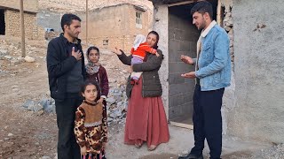 Zeinab and Shahram installed the windows… What happened?  (Nahid and Sahar in the middle)