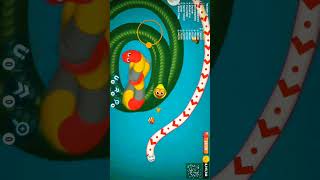 Worms zone little big snake kill biggest worm wow moments | worms zone magic gameplay #shorts #worms