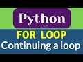 Continuing a loop in python programming #shorts
