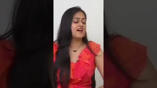 Harika Narayan Singing Sarkaru Vaari Paata Title Song That Voice 👌👏 #maheshbabu #shorts #ssmb #svp