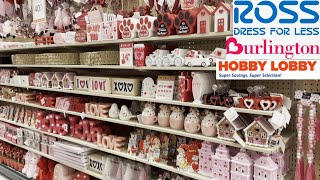 Ross \u0026 Burlington  Valentine Valentine Decor Shop With Me!|Shop with me |Home Decor|Shopping 2024