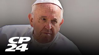 Pope begins his tour of Canada