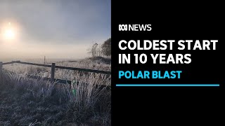 Parts of Australia record coldest start to winter in decade, more chilly weather forecast | ABC News