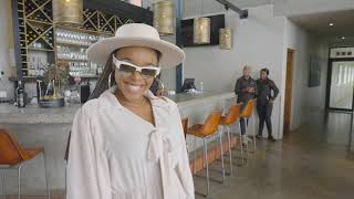 Mbalenhle Mavimbela from 'The Wife' explores the Drakensberg!