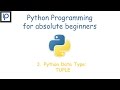 3. Python Data Type: TUPLE