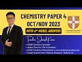 GET A* GRADES with IGCSE Chemistry Paper 4 Oct/Nov 2023 Model Answers