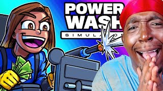 Reaction To Power Wash Simulator - The Edgiest Podcast Ever!