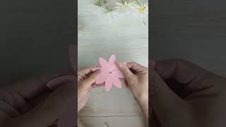 棒棒糖花朵手工制作，小朋友儿童节礼物 #手工diy #手工 #折纸 #亲子手工 #正速手工折纸