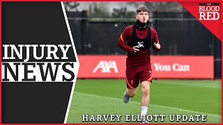 Harvey Elliott injury update | Liverpool star takes major recovery step
