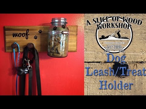 Easy Made Dog Leash and Treat Holder Easy Made Dog Leash and Treat Holder