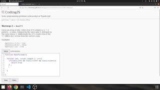 Warmup 2 has271 Javascript solution