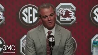 South Carolina head coach Shane Beamer on why he hired former Alabama and NFL coach Mike Shula