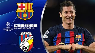 Barcelona vs. Viktoria Plzen: Extended Highlights | UCL Group Stage MD 1 | CBS Sports Golazo