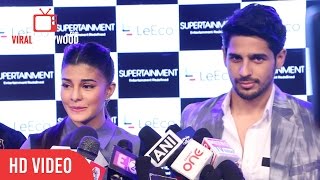 Sidharth And Jacqueline Comment on Hrithik Roshan And Kangana Ranaut Controversy War