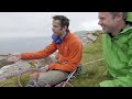 tom randall climbs a fair head classic climbing daily ep.983