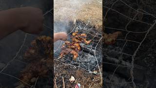 Umrangso golf field #picnic roasting chiken...with jugar 👍