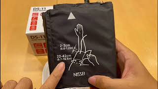 Unboxing Nissei DS-11 Blood Pressure Monitor