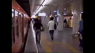 1991年の古い銀座線 浅草駅-上野駅 Asakusa to Ueno 910406