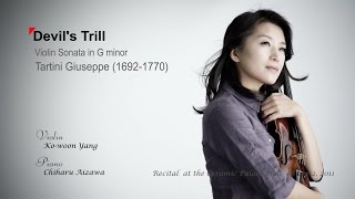 Devil's Trill - Violin Sonata in G minor - Tartini - Vn. Yang Kowoon 양고운