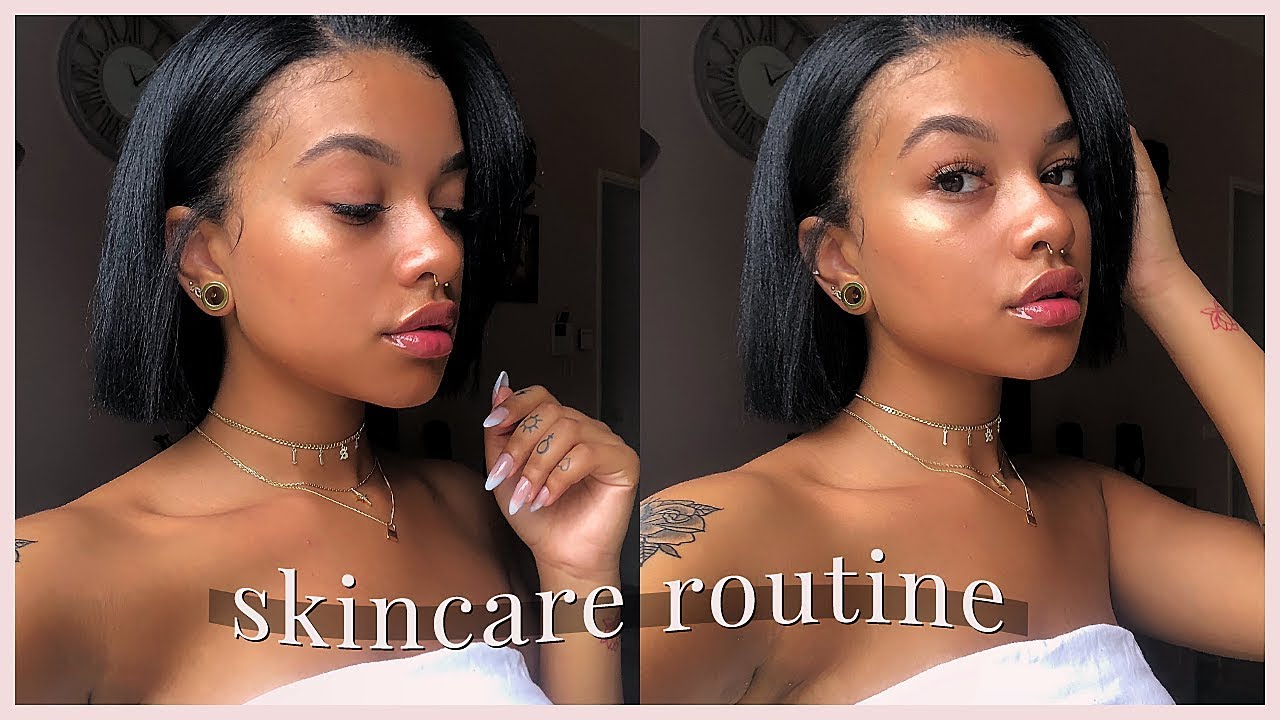 Back To School Skincare Routine | HOW TO GET CLEAR SKIN - YouTube