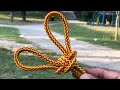 Very Simple But Very Powerful Knot ( SPANISH BOWLINE )