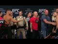 ufc 202 diaz vs mcgregor 2 weigh in faceoff