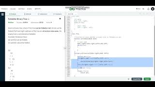 Foldable Binary Tree