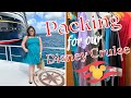 Disney Cruise Packing AND Unpacking into Our Stateroom | Disney Magic Vlogs