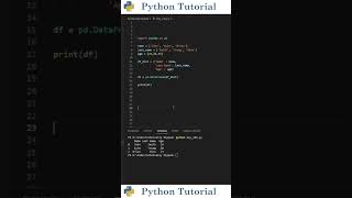 Creating Pandas Dataframes From Lists & Dictionaries | Python Tutorial