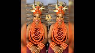 2021Beautiful Igbo traditional wedding dresses for bride #africanfashion#traditionalweddingoutfit#ph