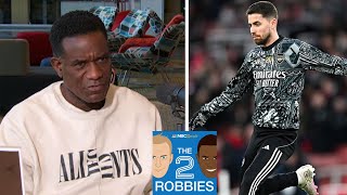 Jorginho set the tone for Arsenal against Liverpool | The 2 Robbies Podcast | NBC Sports