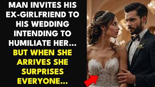 MAN INVITES HIS EX-GIRLFRIEND TO HIS WEDDING INTENDING TO HUMILIATE HER... BUT WHEN SHE ARRIVES...