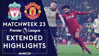 Liverpool v. Man United | PREMIER LEAGUE HIGHLIGHTS | 1/19/2020 | NBC Sports