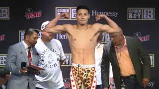 Hector TANAJARA JR. vs Ezequiel AVILEZ - Weigh In EsNews Boxing