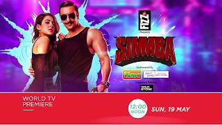 Ranveer Singh | Sara Ali Khan | Rohit Shetty | Simmba | World TV Premiere - Sun, 19th May, 12 Noon