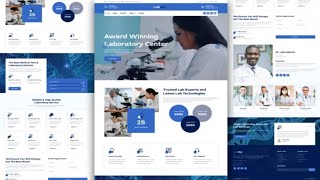 hospital website using html and css | hospital website | hospital design html css and js free code