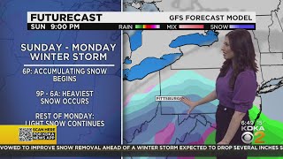 KDKA-TV Morning Forecast (1/15)