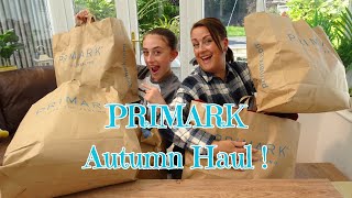 Primark Autumn Haul/NEW Autumn Clothing & Homeware/September 2023