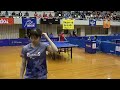 【女子1部】デンソー 対 中国電力ライシス｜2023年度 ケアリッツ・アンド・パートナーズ 後期日本卓球リーグ愛媛大会